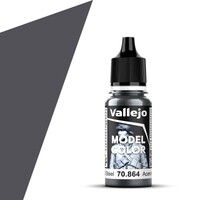 Vallejo Model Color Natural Steel 17ml 