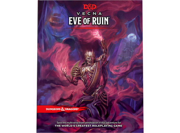D&D Adventure Vecna Eve of Ruin Dungeons & Dragons Scenario Level 10-20 