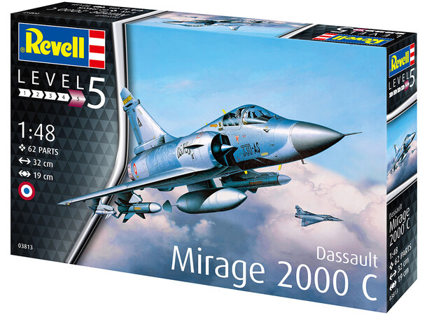 Dassault Mirage 2000 C Revell 1:48 Byggsats 