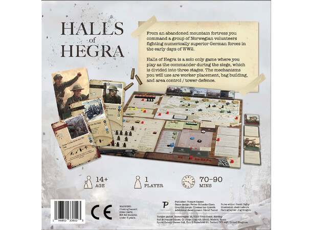 Halls of Hegra Brädspel 