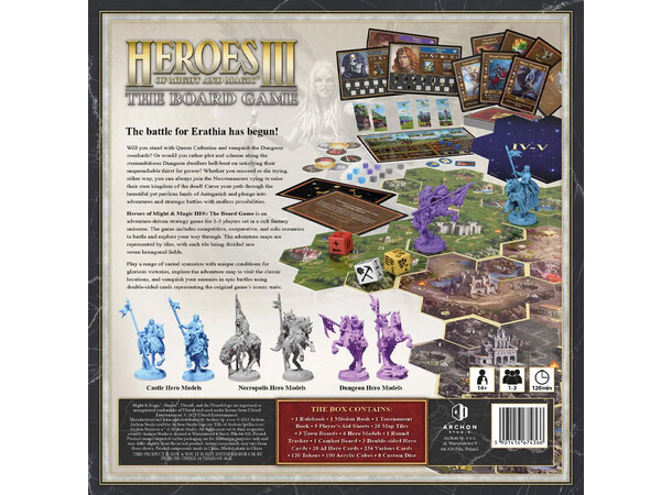 Heroes of Might & Magic III Brädspel 