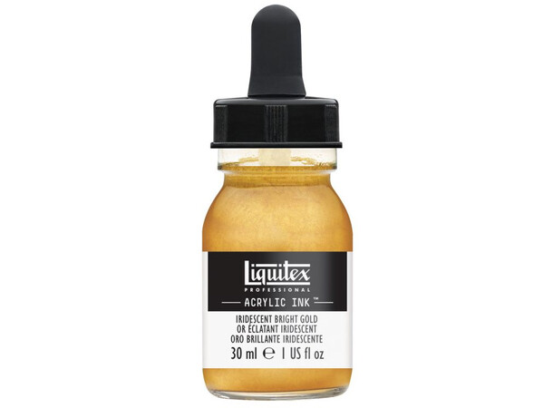 Ink Acrylic Iridescent Bright Gold Liquitex 234 - 30 ml 