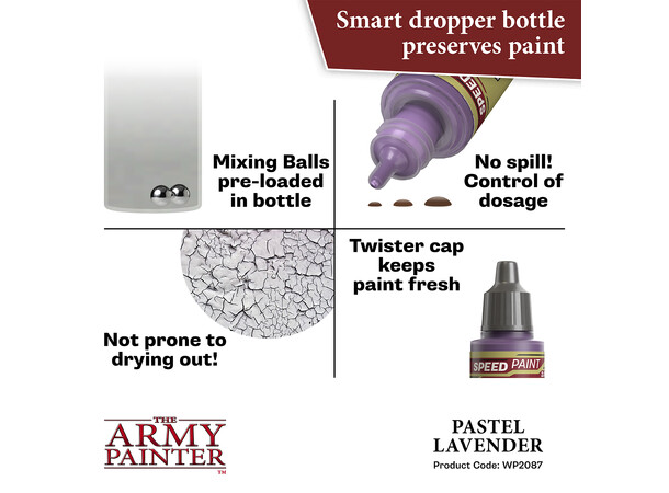 Speedpaint 2.0 Pastel Lavender Army Painter - 18ml 