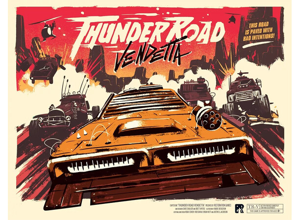 Thunder Road Vendetta Brädspel 
