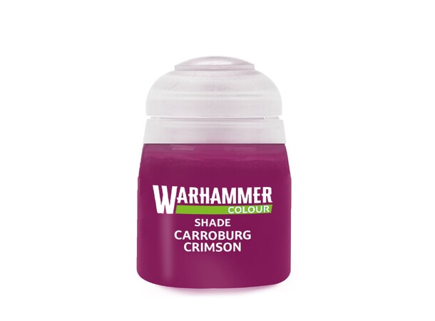 Warhammer Colour Shade Carroburg Crimson Tidigare Citadel Colour 