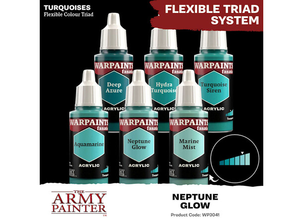 Warpaints Fanatic Neptune Glow Army Painter 