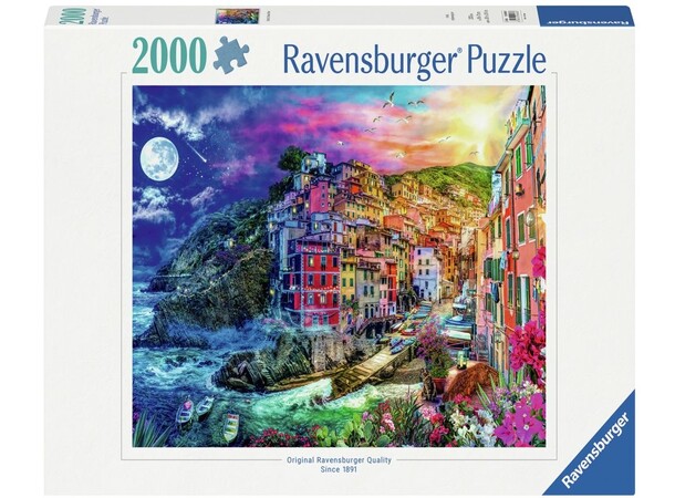 Colorful Cinque Terre 2000 bitar Pussel - Ravensburger Puzzle 