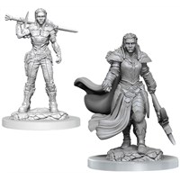 D&D Figur Nolzur Orc Fighter Female Nolzur's Marvelous Miniatures