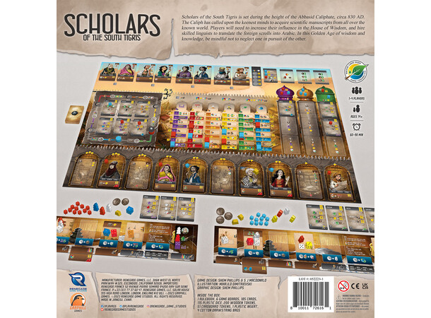Scholars of the South Tigris Brädspel 