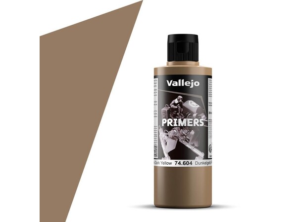Vallejo Primer German Dark Yellow 200ml 