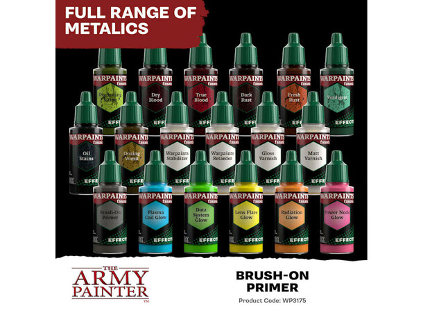 Warpaints Fanatic Brush-On Primer Army Painter Effects 