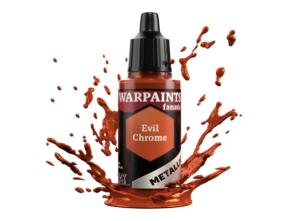 Warpaints Fanatic Evil Chrome Army Painter Metallic 