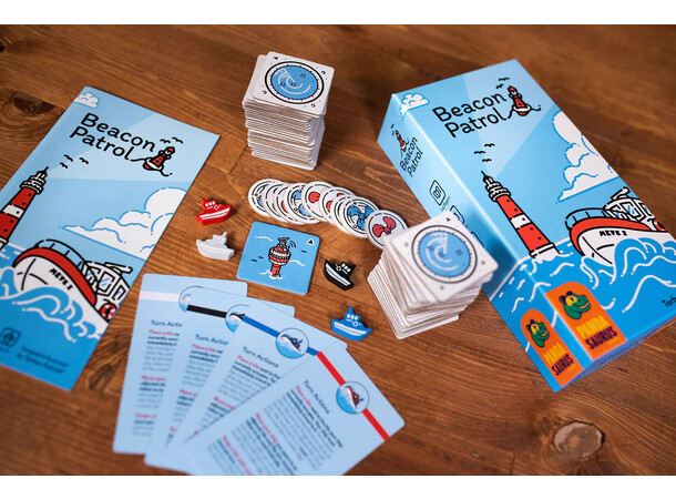Beacon Patrol Brädspel 