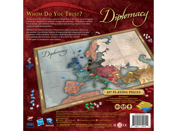 Diplomacy Brädspel 2023 utgåva 
