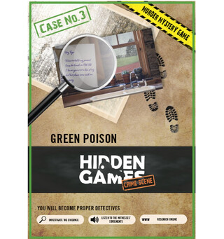 Hidden Games Crime Scene Case 3 Green Poison