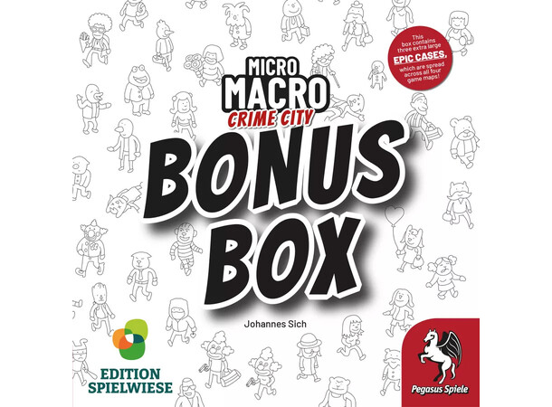 MicroMacro Crime City Bonus Box Expansion till MicroMacro Crime City 