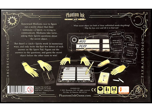 Phantom Ink Partyspel 