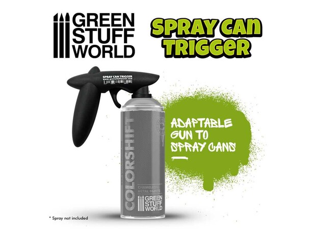 Spray Can Trigger Handtag Green Stuff World 