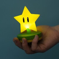Super Mario Super Star Lampa - 10 cm Icon Light