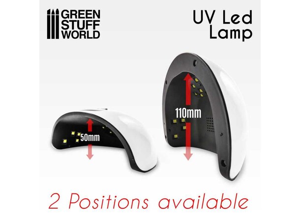 Ultraviolet LED Lamp - UV-ljus Green Stuff World 