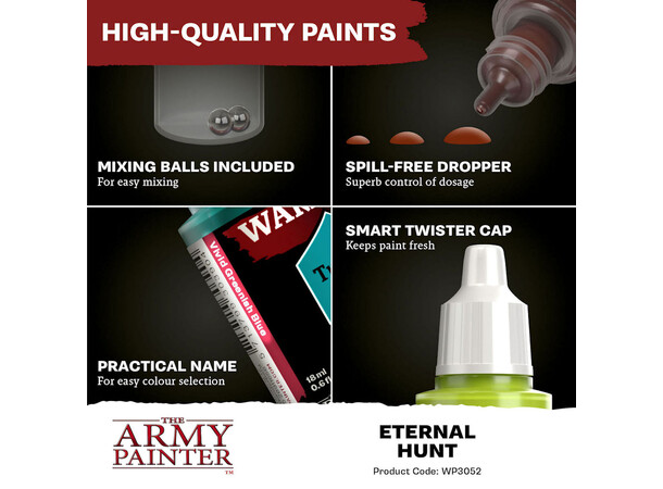 Warpaints Fanatic Eternal Hunt Army Painter 