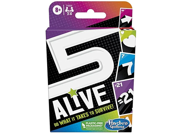 5 Alive Kortspil Dansk udgave 