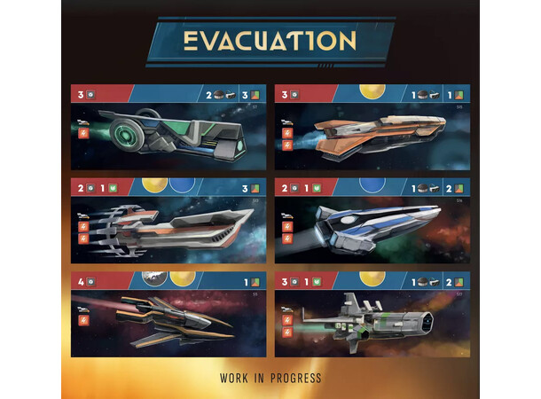 Evacuation Brädspel 