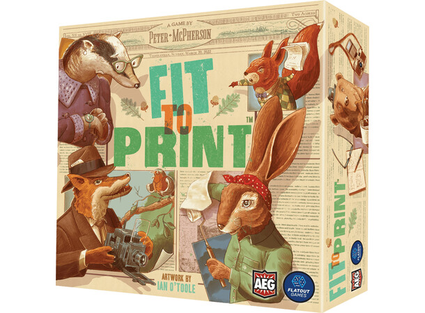 Fit to Print Brädspel 