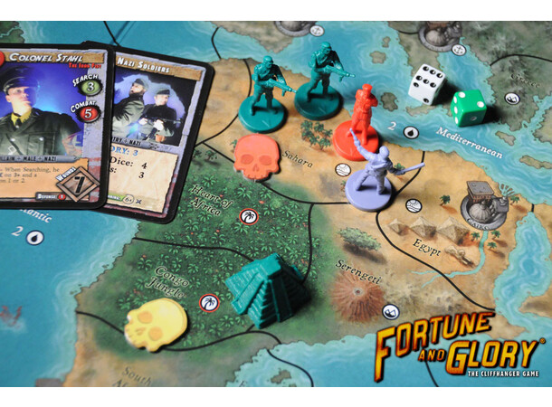 Fortune & Glory Brädspel Revised Ed. Revised Edition 