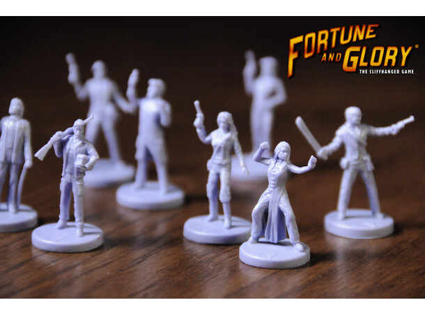 Fortune & Glory Brädspel Revised Ed. Revised Edition 
