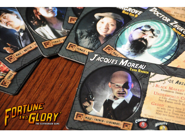 Fortune & Glory Brädspel Revised Ed. Revised Edition 
