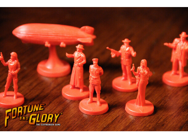 Fortune & Glory Brädspel Revised Ed. Revised Edition 
