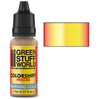 GSW Colorshift Metal Burning Gold Green Stuff World Chameleon Paints 17ml