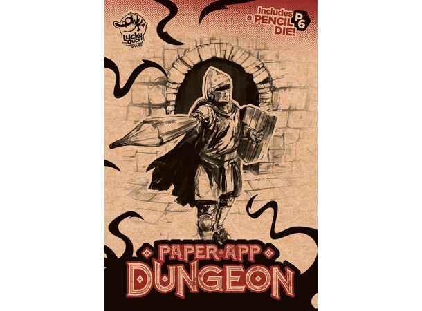Paper App Dungeon Brädspel 