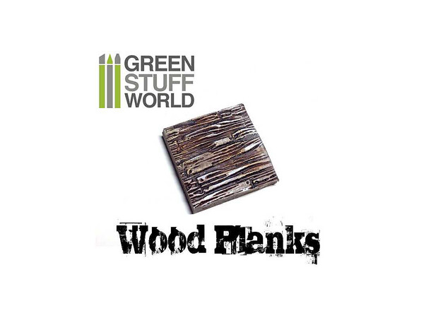 Rolling Pin Wood Planks - 25mm Green Stuff World 
