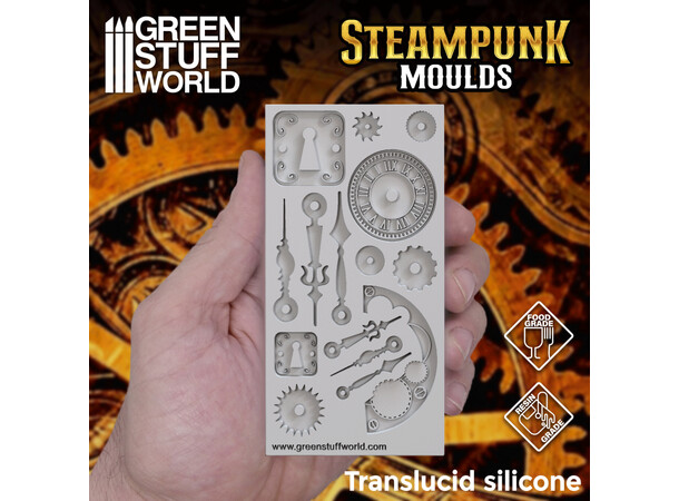 Steampunk Silicone Moulds Green Stuff World 