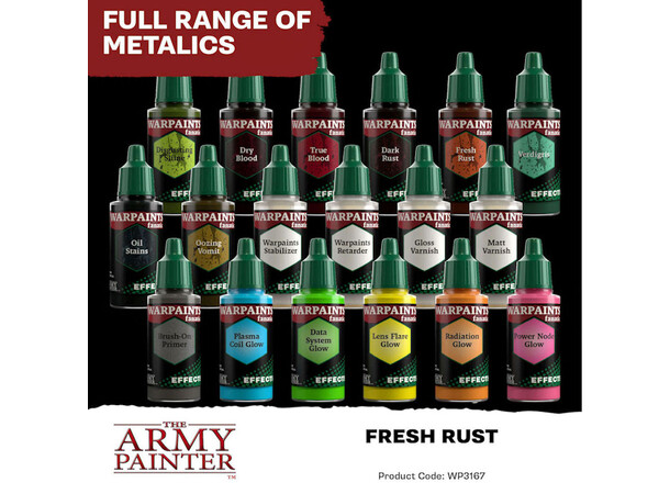 Warpaints Fanatic Fresh Rust Army Painter Effects 