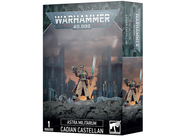 Astra Militarum Cadian Castellan Warhammer 40K 