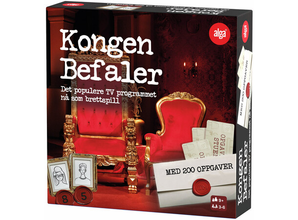 Kongen Befaler Brettspill 