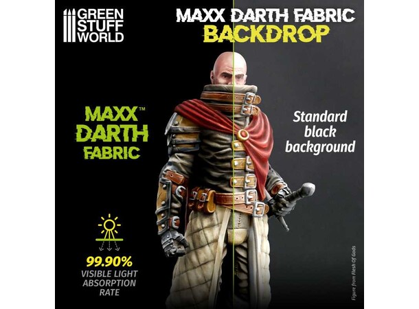 Maxx Darth Black Background 200x300mm Green Stuff World 