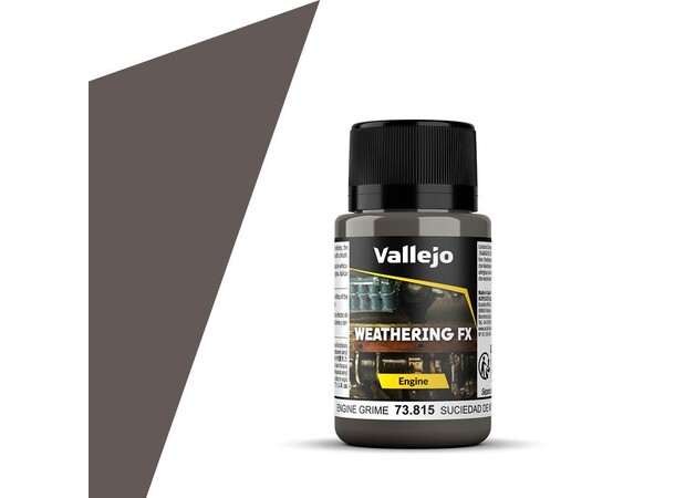 Vallejo Engine Engine Grime - 40ml Weathering Effects - Acrylic 