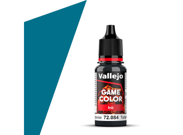 Vallejo Game Color Dark Turquoise 18ml - Ink 