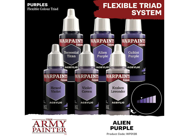 Warpaints Fanatic Alien Purple Army Painter 