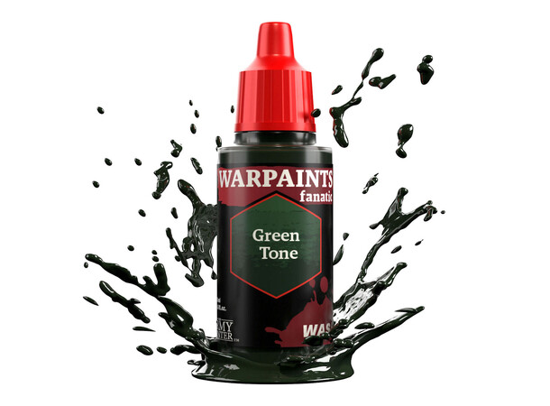 Warpaints Fanatic Green Tone Army Painter Wash 