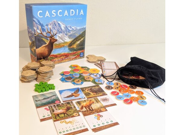 Cascadia Brädspel Svensk utgåva 