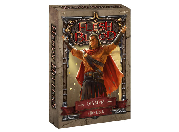 Flesh & Blood Heavy Hitters Olympia Blitz Deck 