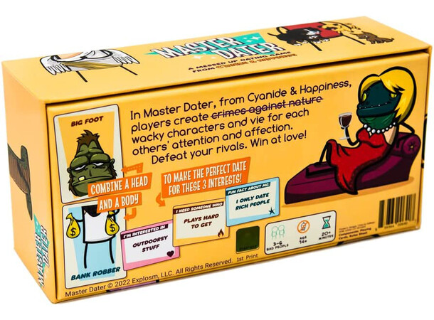 Master Dater Brädspel 