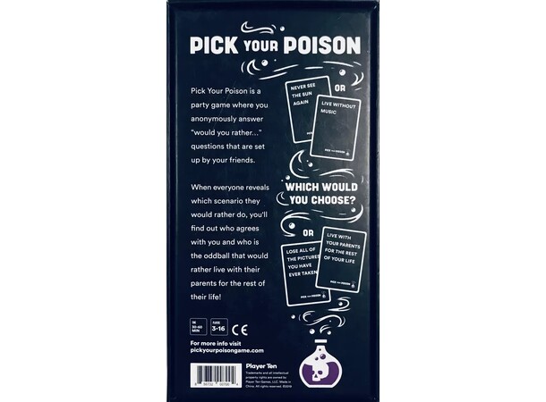Pick Your Poison Partyspel 