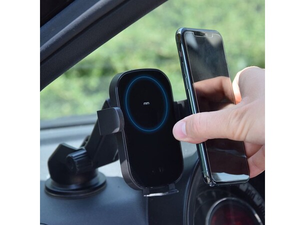 Trådlös telefonladdare bil Wireless Phone Car Charger 