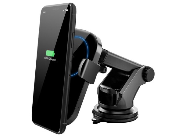 Trådlös telefonladdare bil Wireless Phone Car Charger 